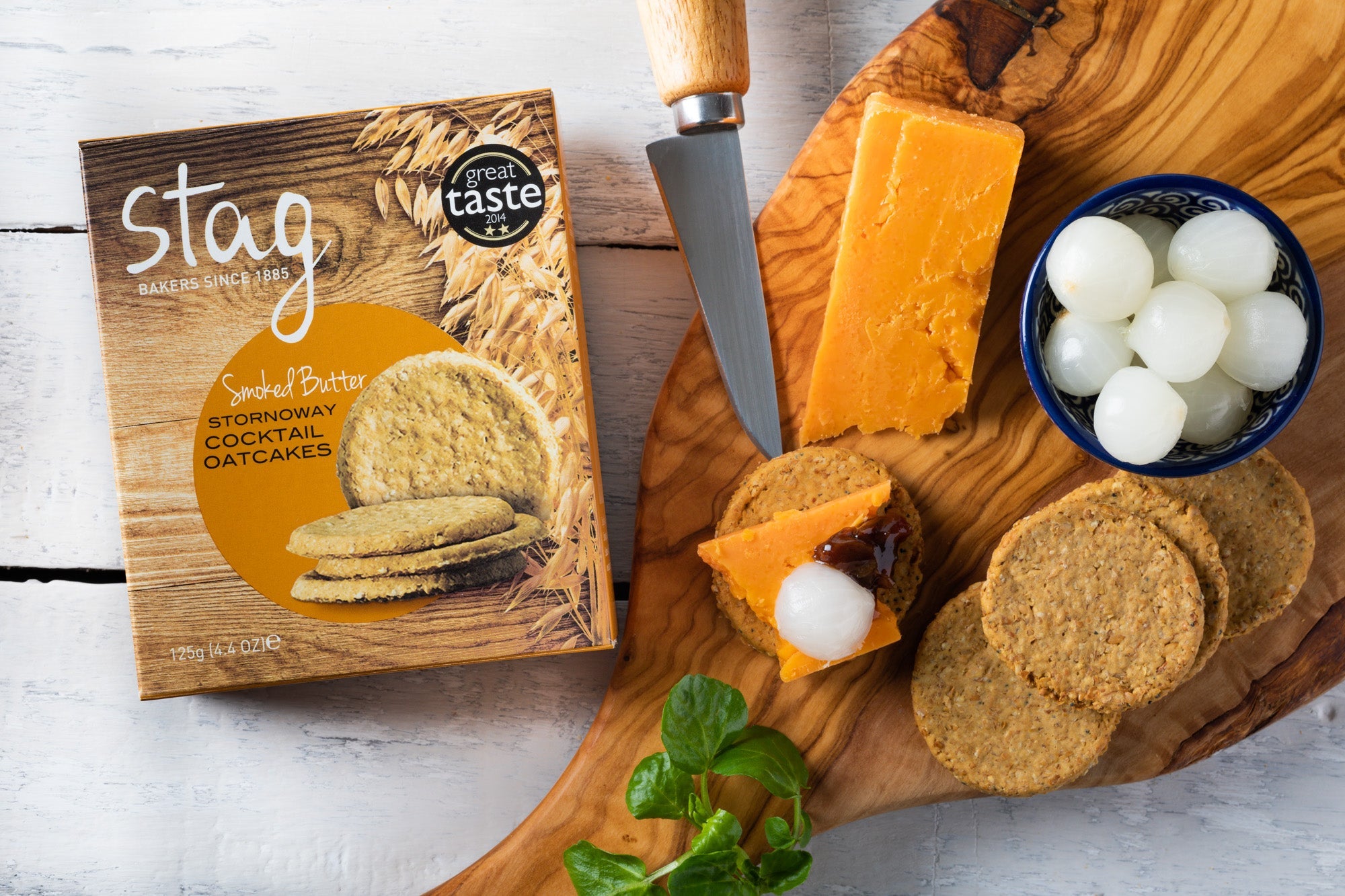 Smoked Butter Oatcakes