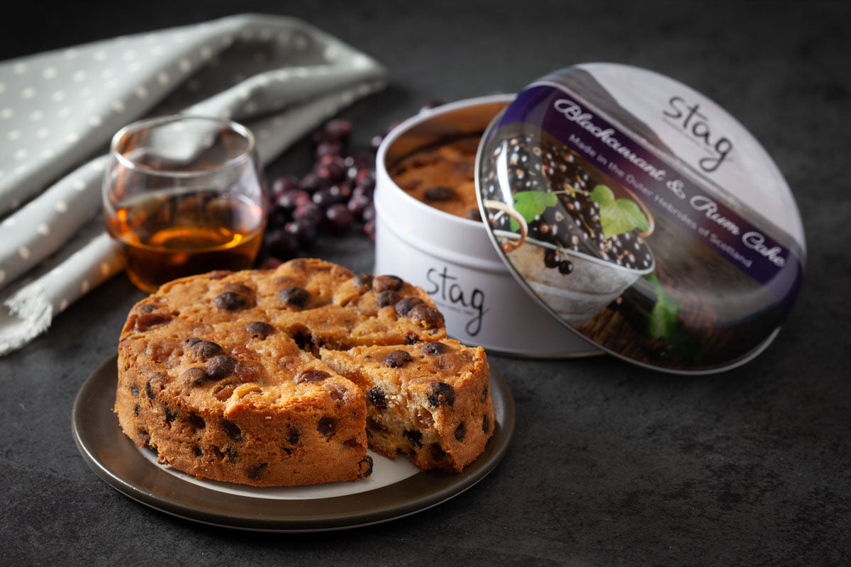 Blackcurrant & Rum Cake