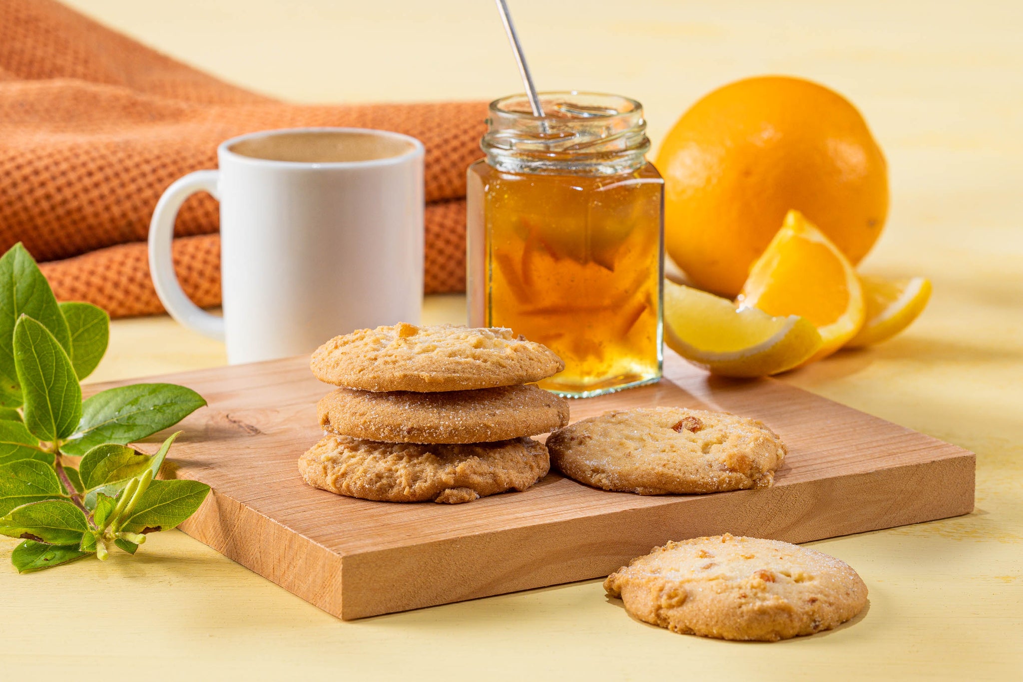 Marmalade Shortbread