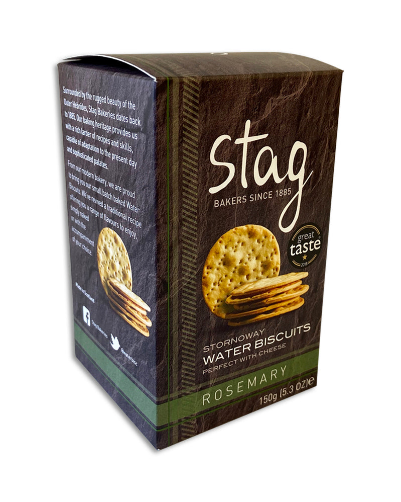 Stornoway Rosemary Water Biscuits