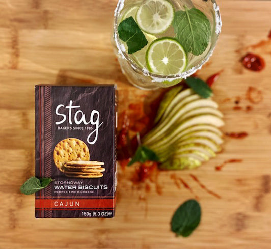 Delicately Spiced Cajun Water Biscuits