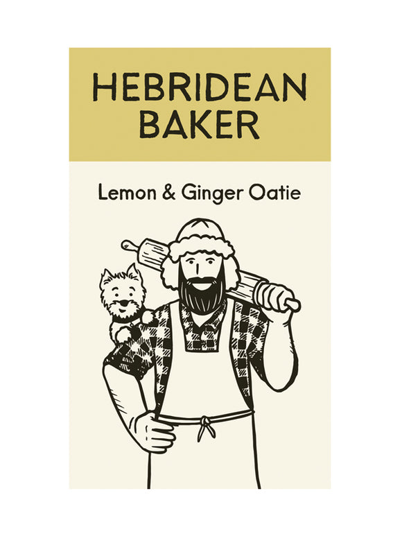 Hebridean Baker Lemon & Ginger Oatie