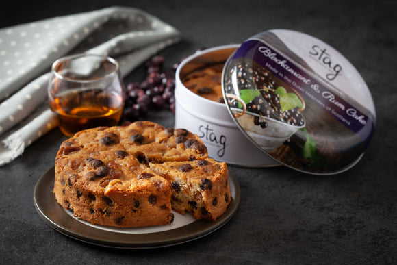 Blackcurrant & Rum Cake