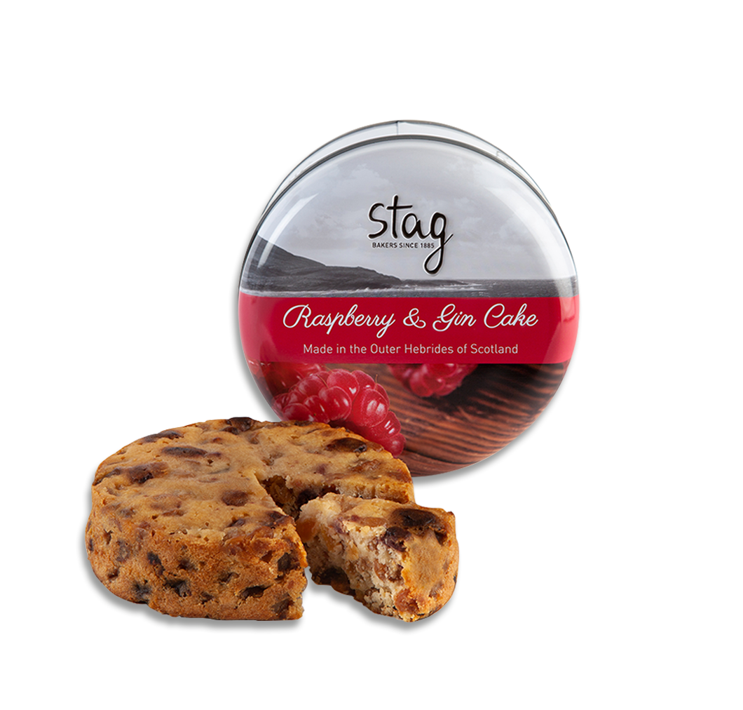 Raspberry and Gin Cake