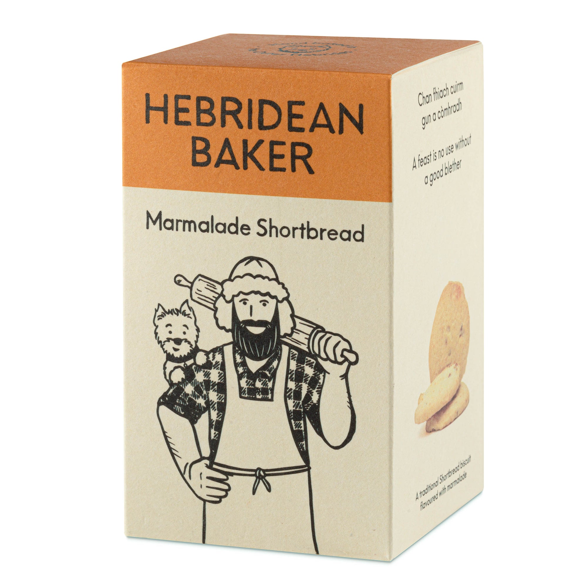 Hebridean Baker Marmalade Shortbread