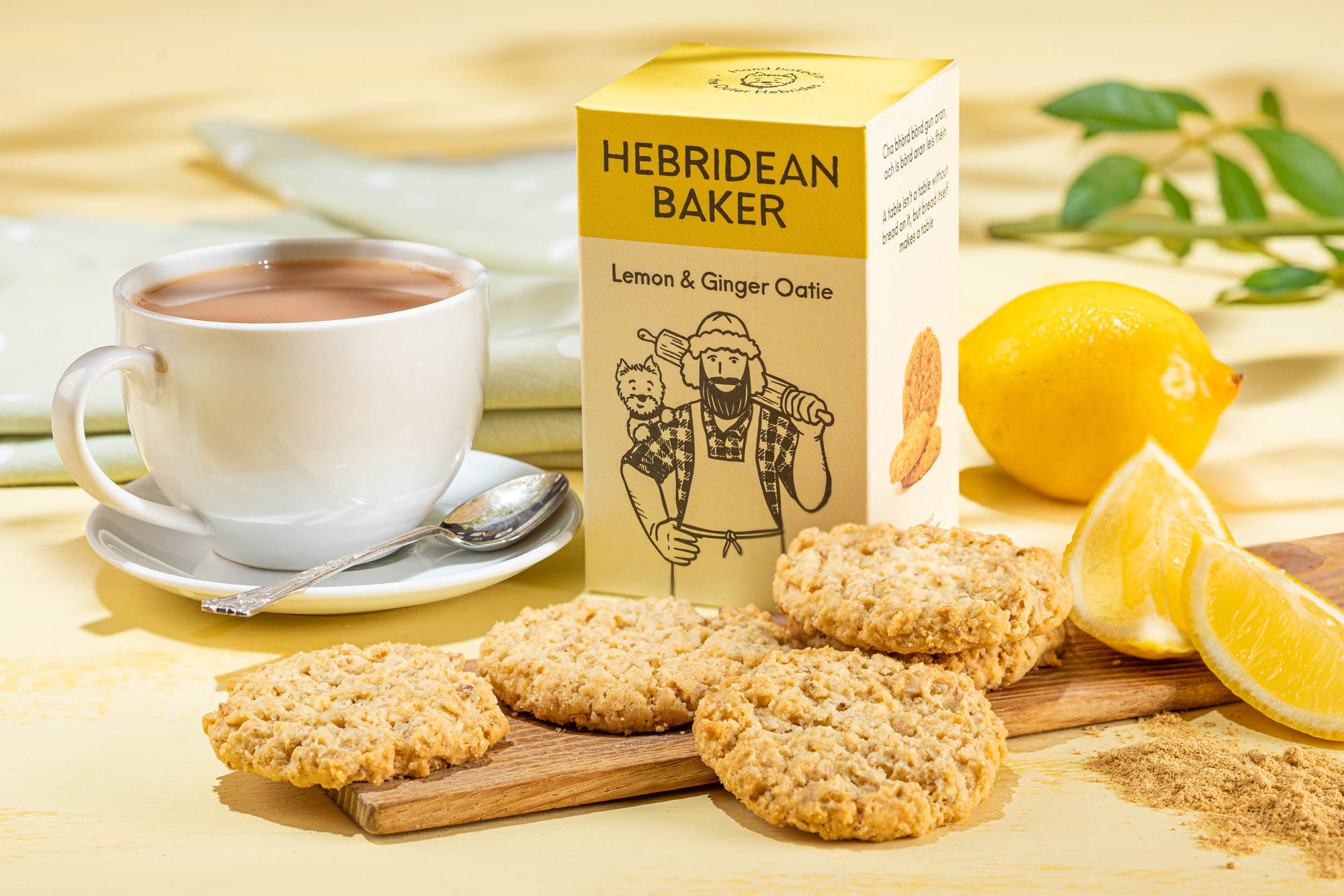 Hebridean Baker Lemon & Ginger Oaties