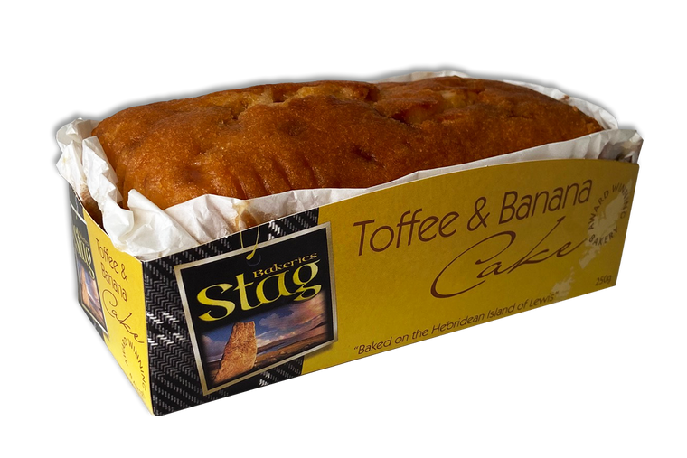 Toffee & Banana Loaf Cake